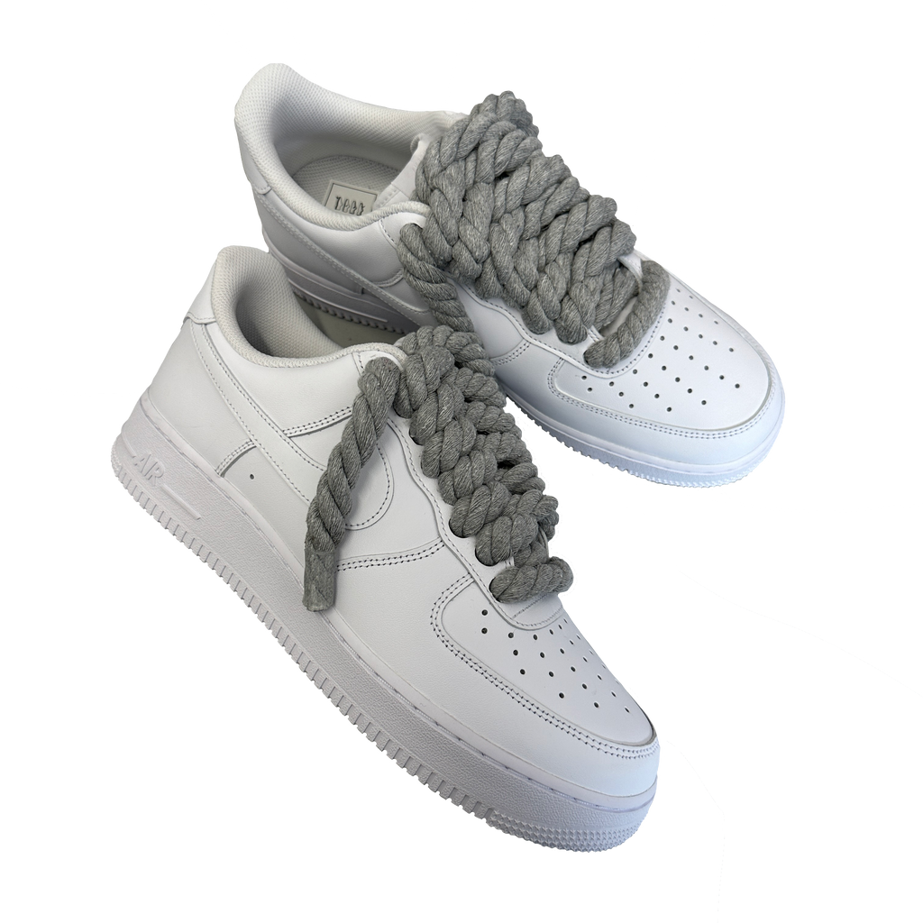 GREY ROPE LACE AF1 image 0
