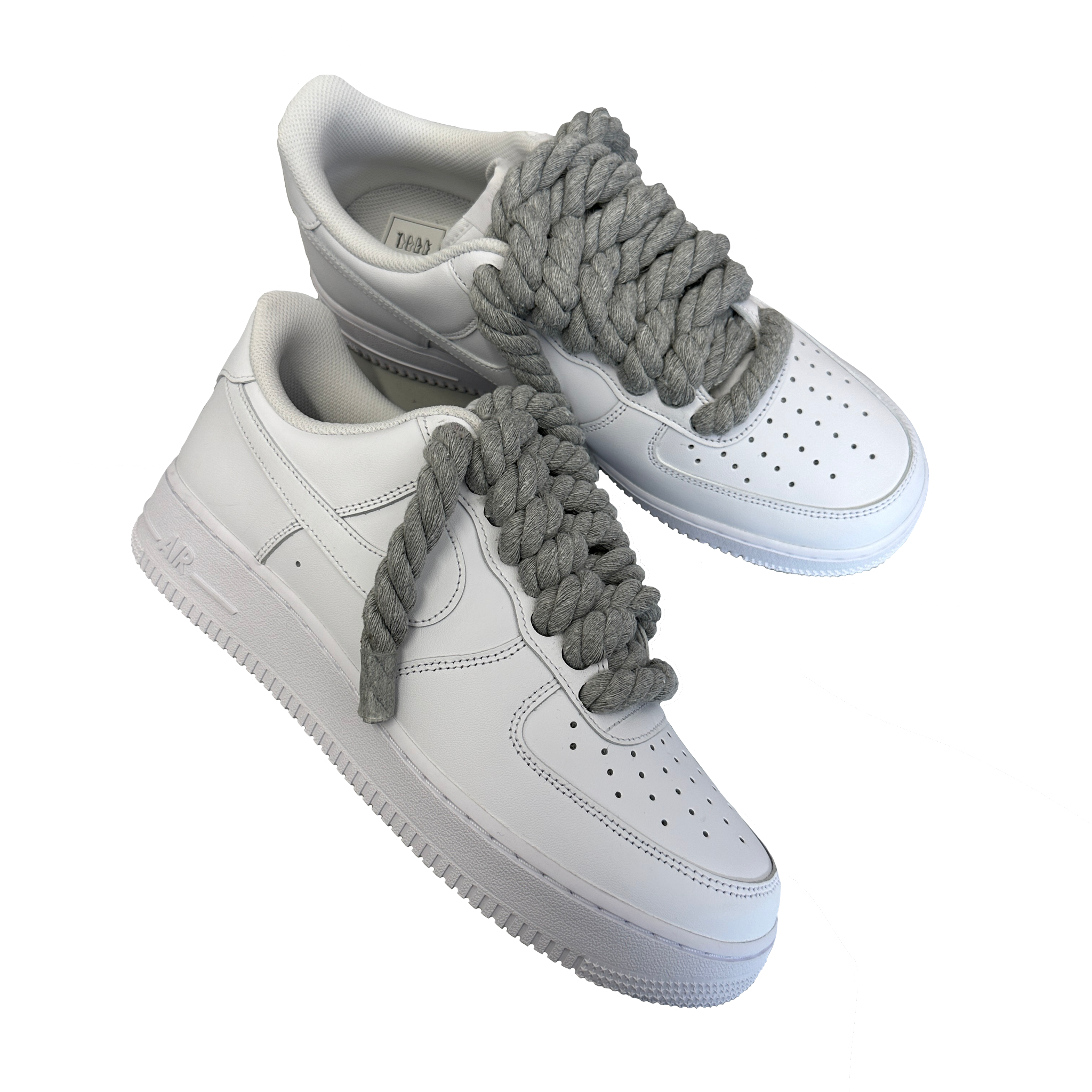 GREY ROPE LACE AF1 image 0