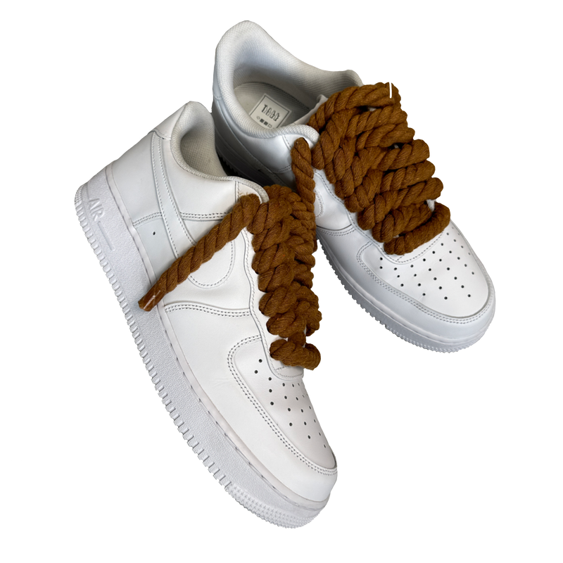 BROWN ROPE LACE AF1 image 0