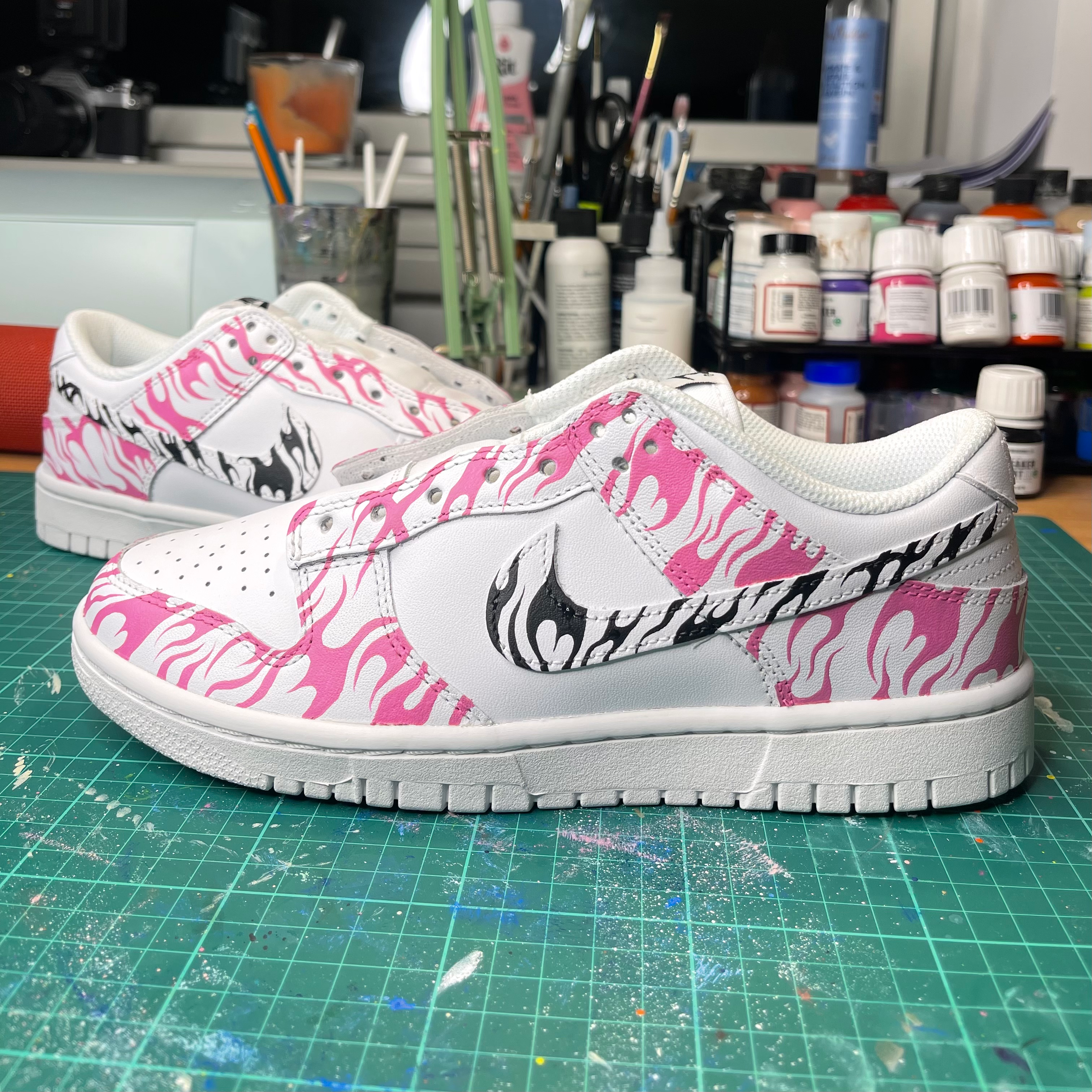PINK LATYA DUNK UK 5.5 image 2