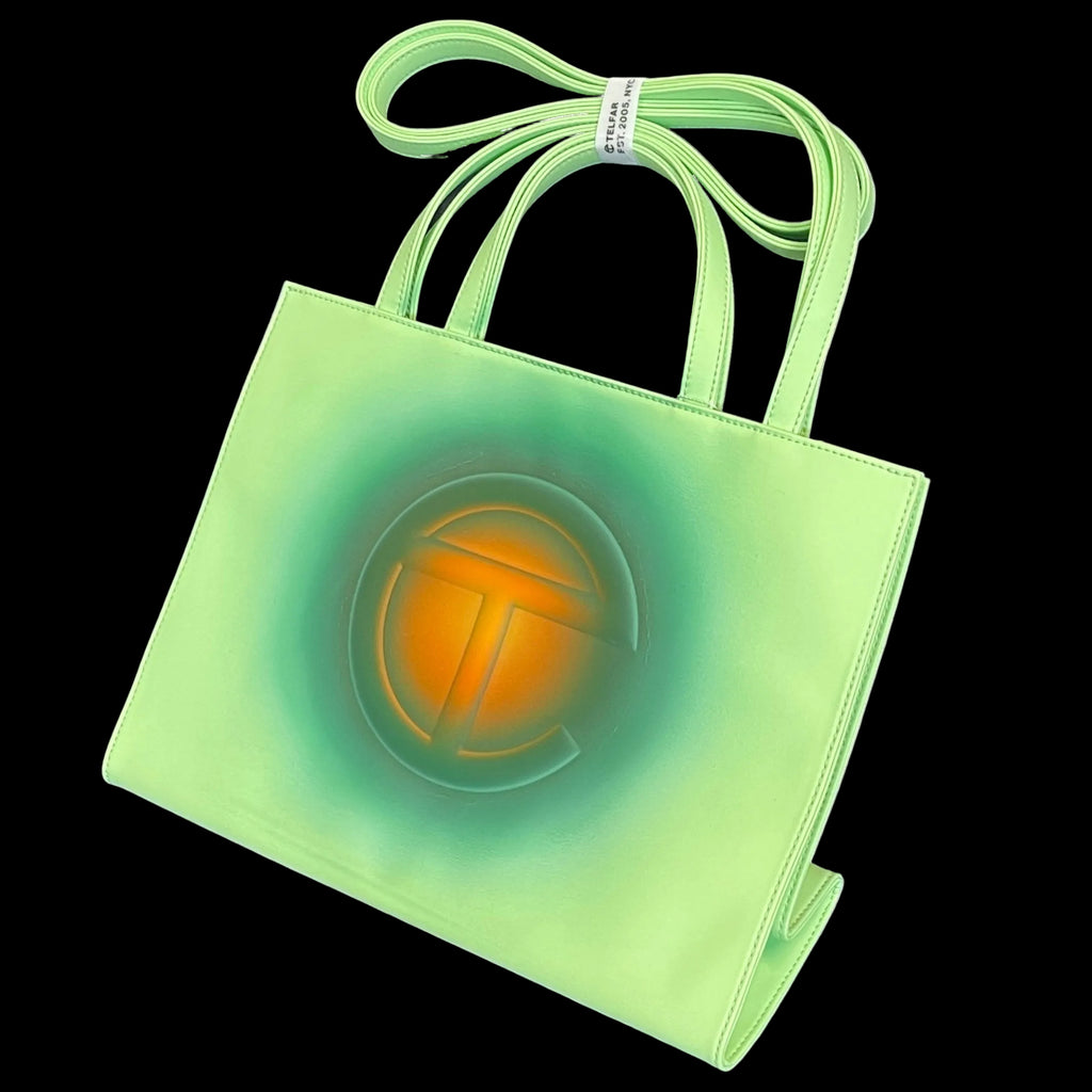 GREEN AURA TELFAR BAG MEDIUM image 0